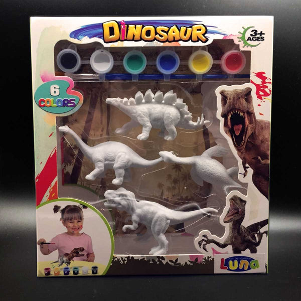 Paint and Play Dinosaur painting set