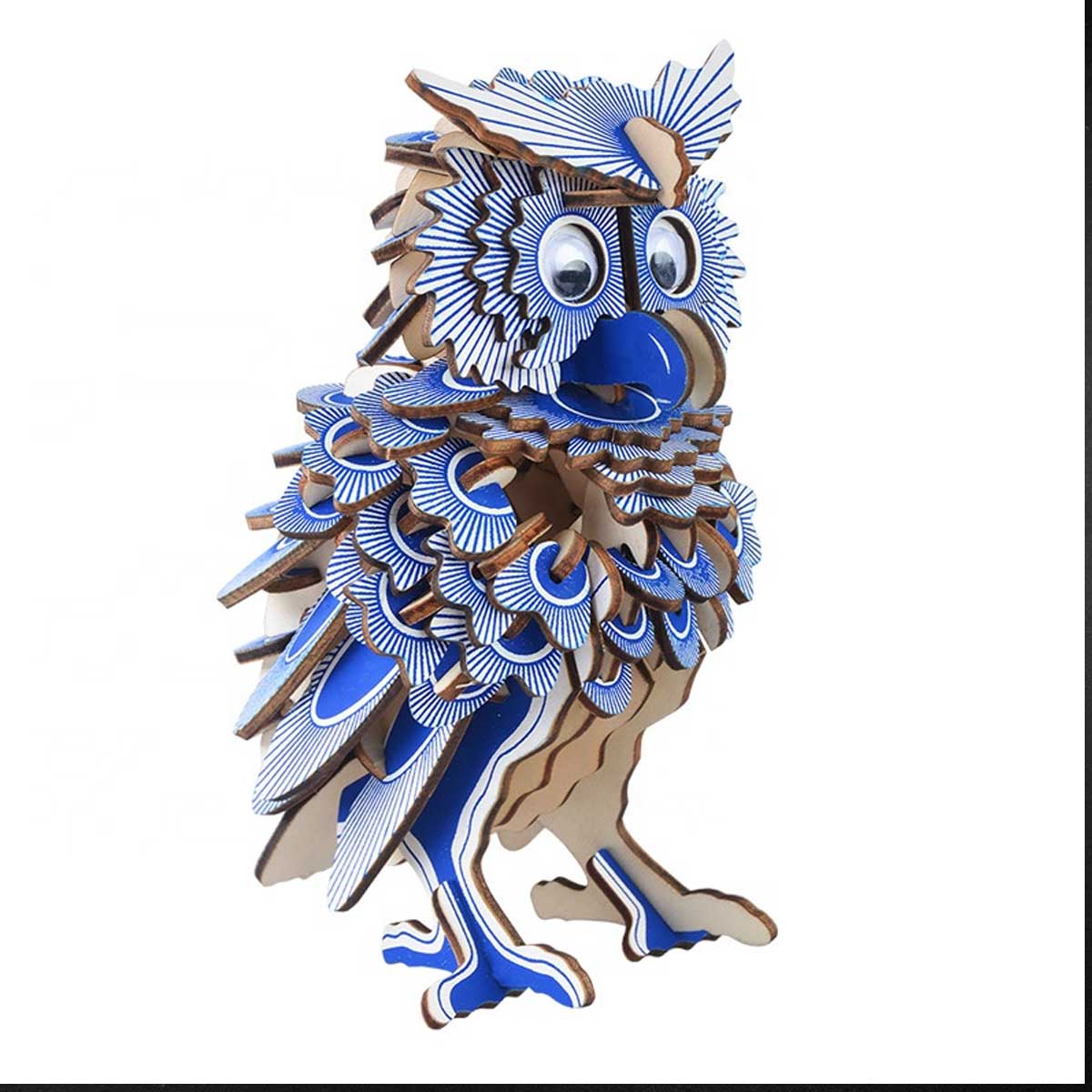 3D Wooden Owl Puzzle