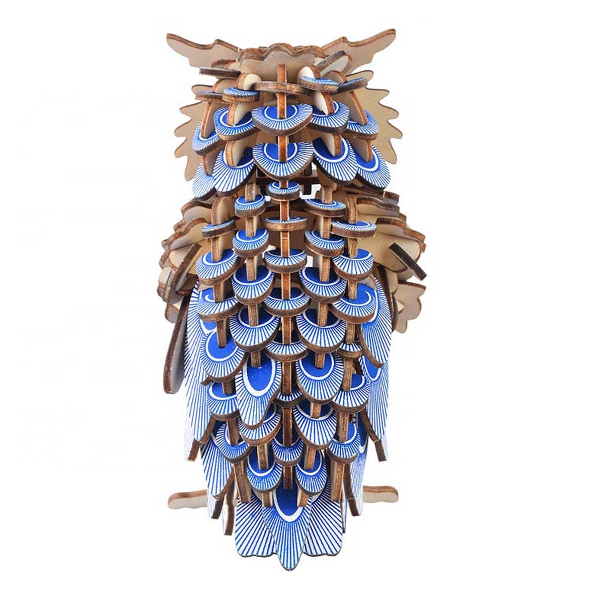 3D Wooden Owl Puzzle Agorasto 3d-wooden-owl-puzzle-agorasto