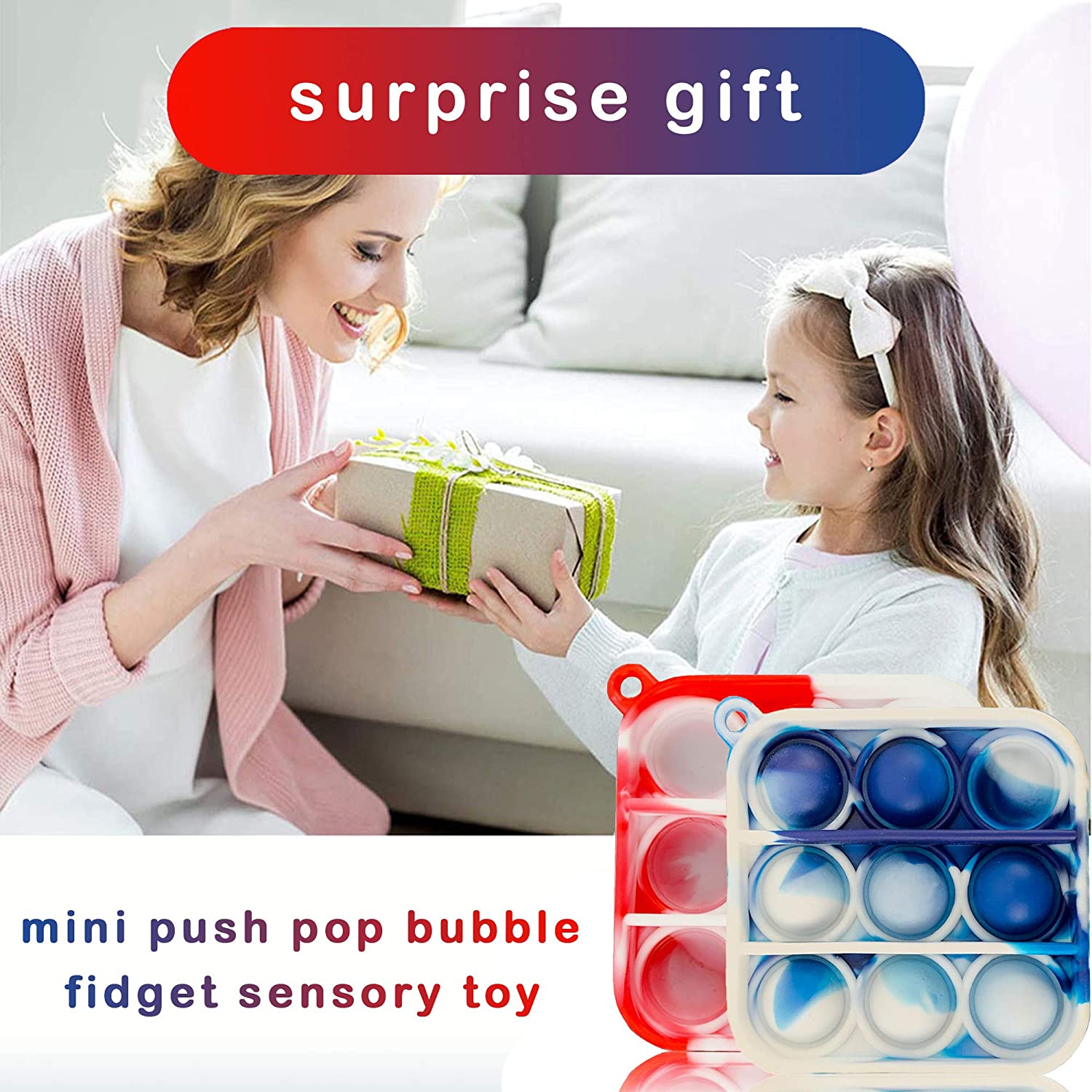 Mini Square Pop It Fidget
