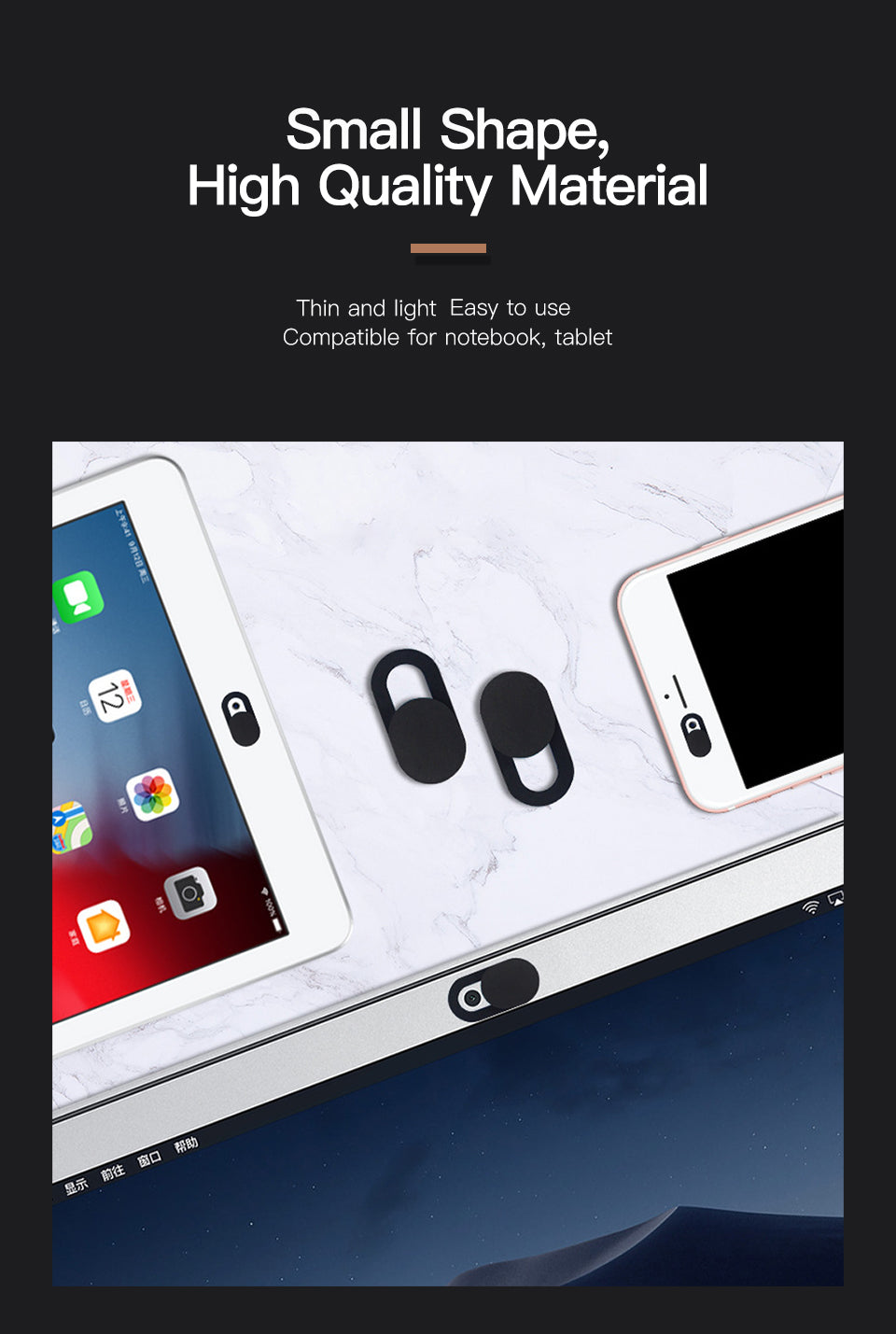 Webcam Cover Slider/ Protect your privacy