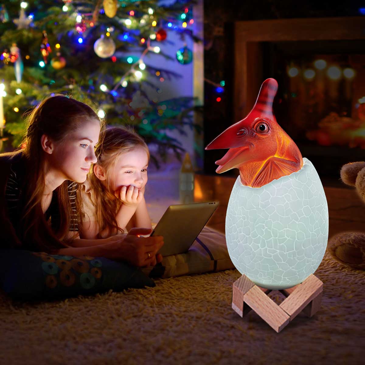 3D Dinosaur Pterosaur LED Lamp