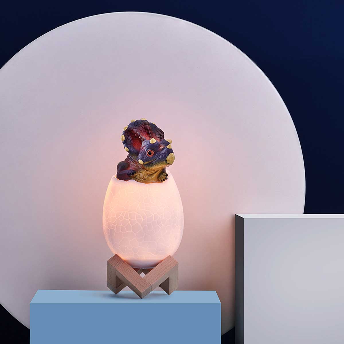 3D Dinosaur Triceraptor LED Lamp