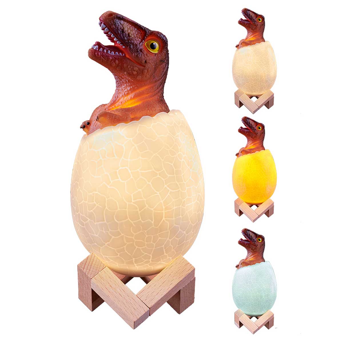 3D Dinosaur Velociraptor LED Lamp