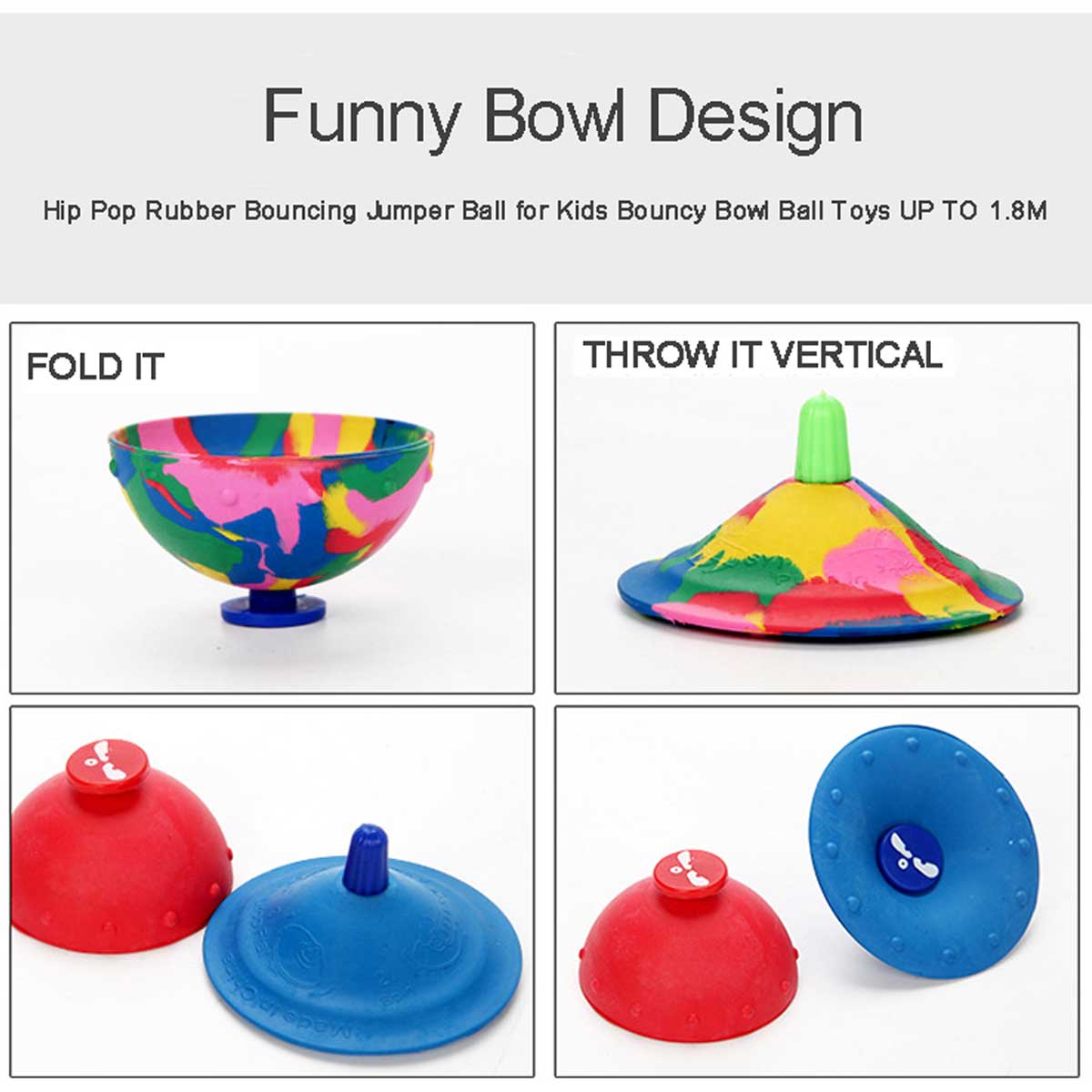 Hip Hop Jumping Bounce Bowl