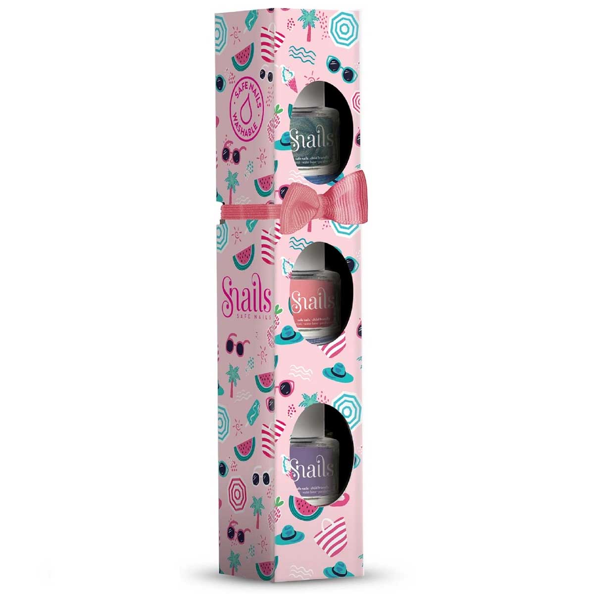 Mini 3 Pack Washable Nail Polish (Snails)