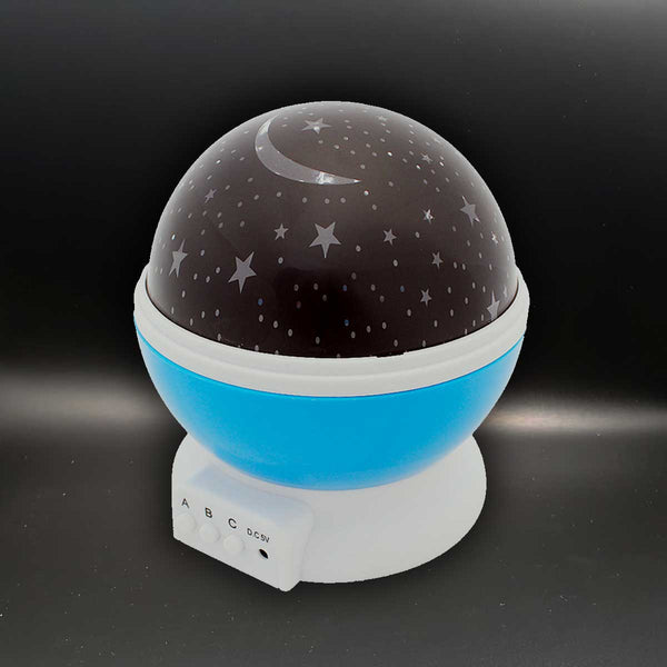 360° Rotation Night Light Star Projector Blue