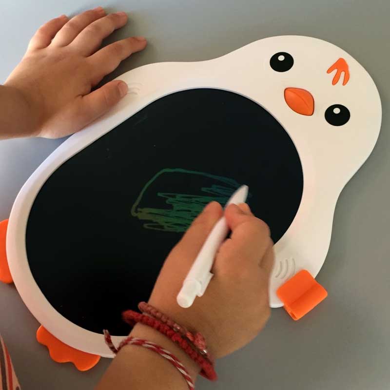 White Penguin LCD writing tablet