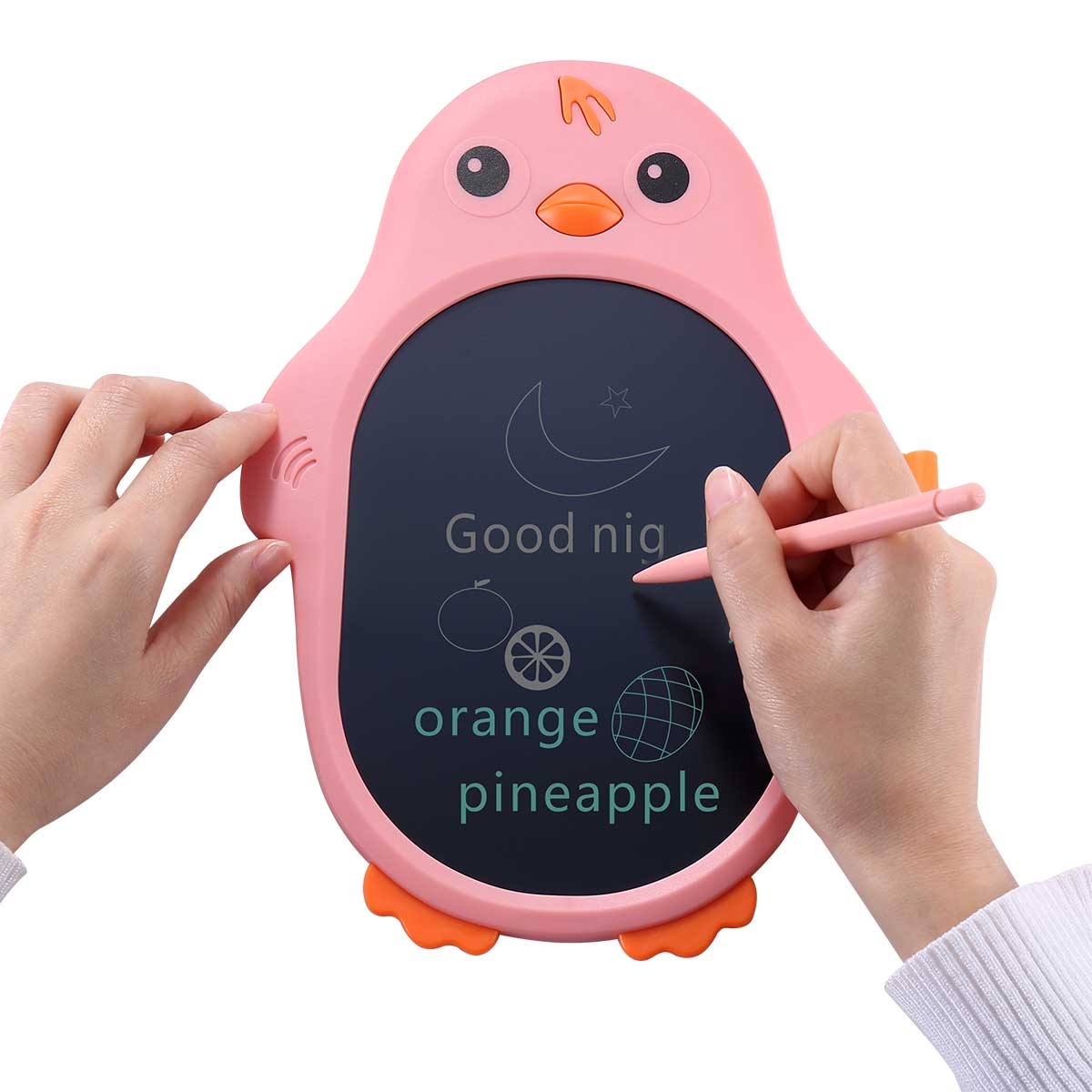 Pink Penguin LCD trasparent e-writing board