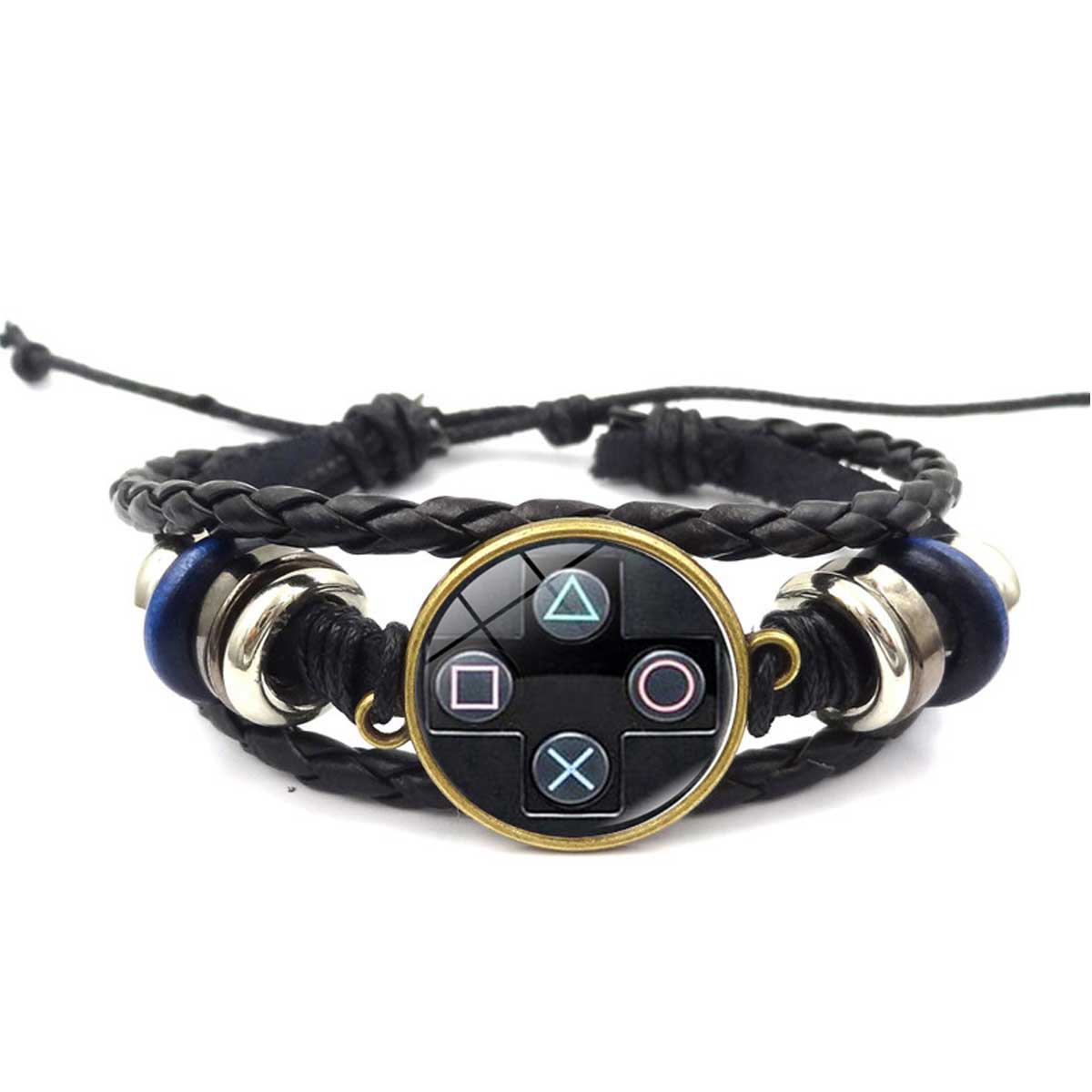 Retro Video Game Leather Bracelet