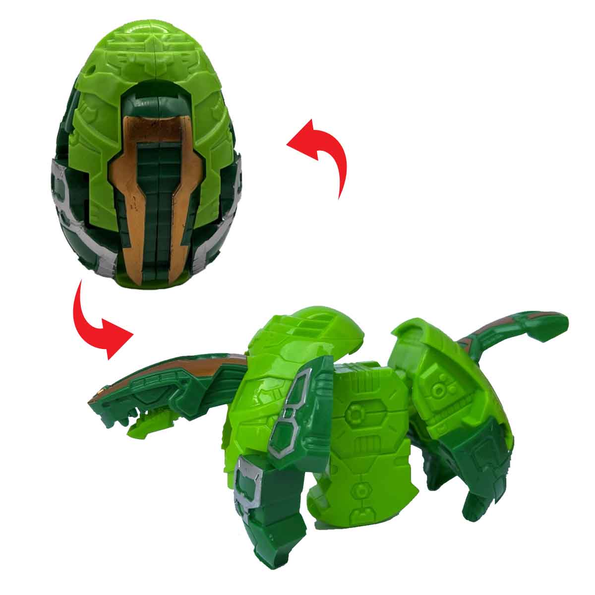 Transforming Dinosaur Surprise Eggs