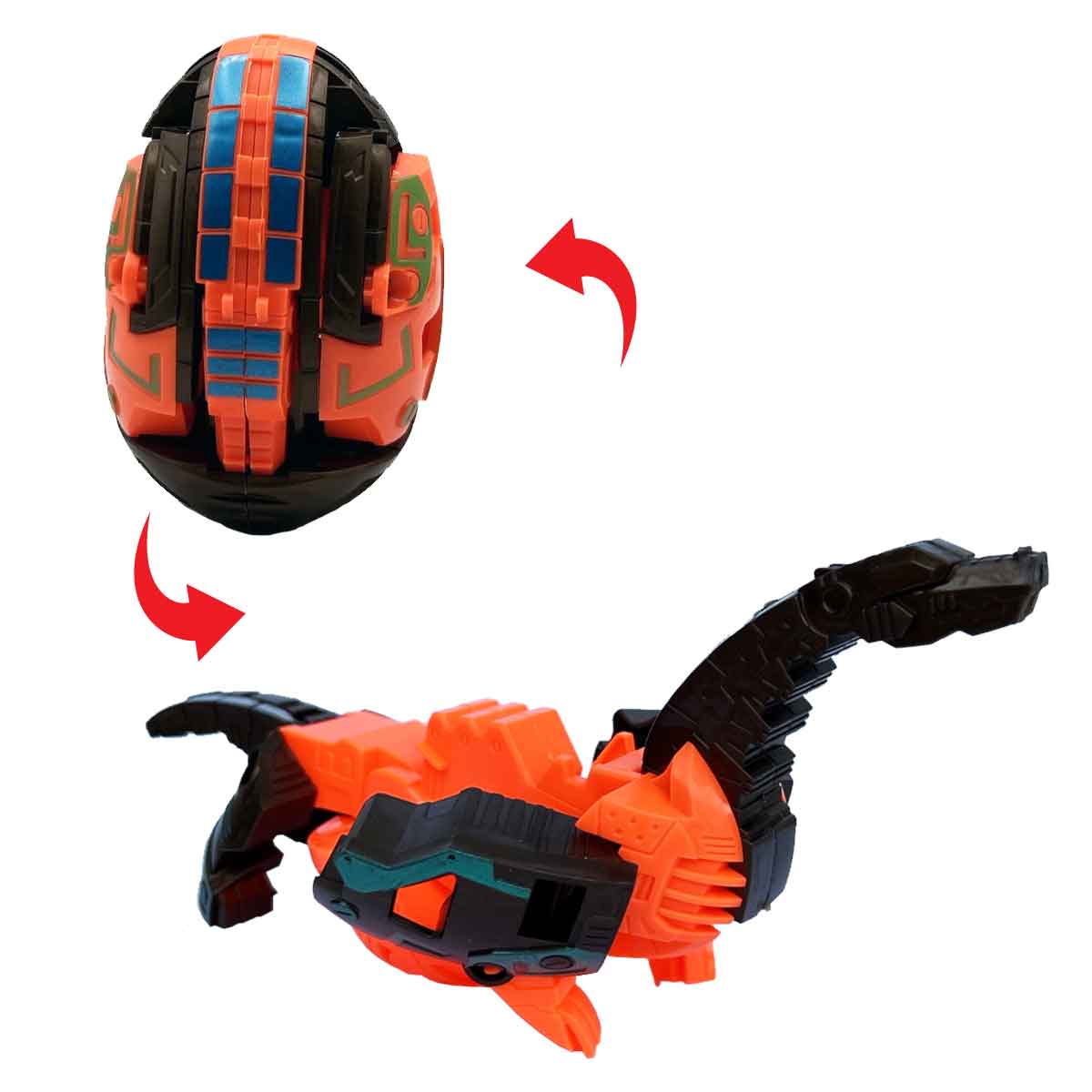 Transforming Dinosaur Surprise Eggs