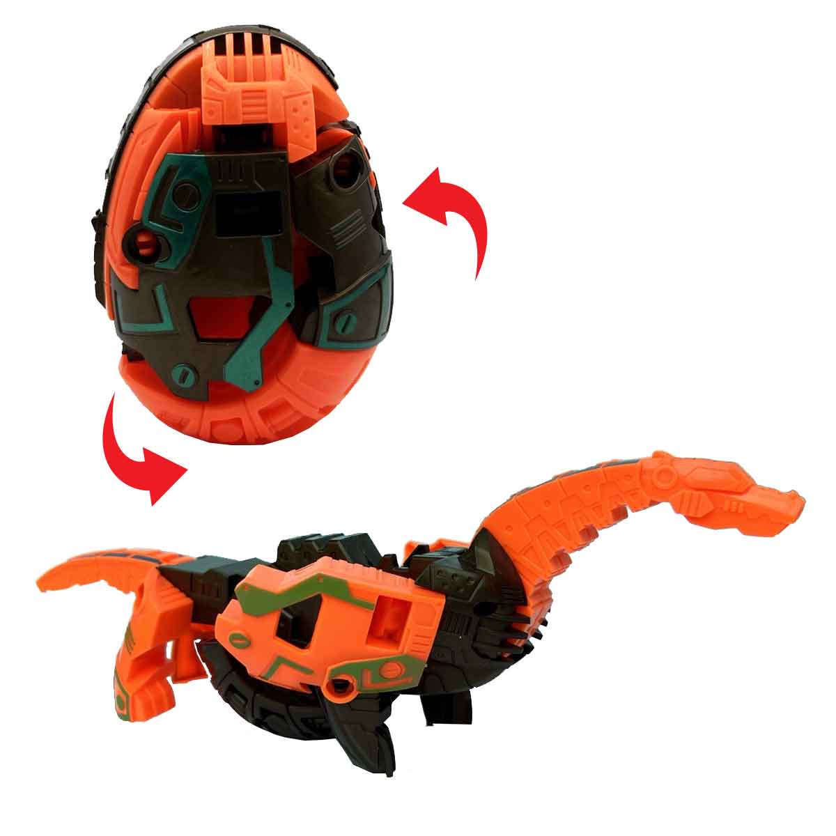 Transforming Dinosaur Surprise Eggs