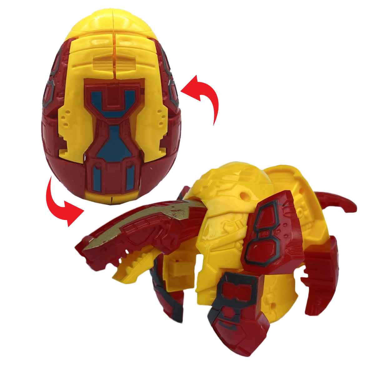 Transforming Dinosaur Surprise Eggs