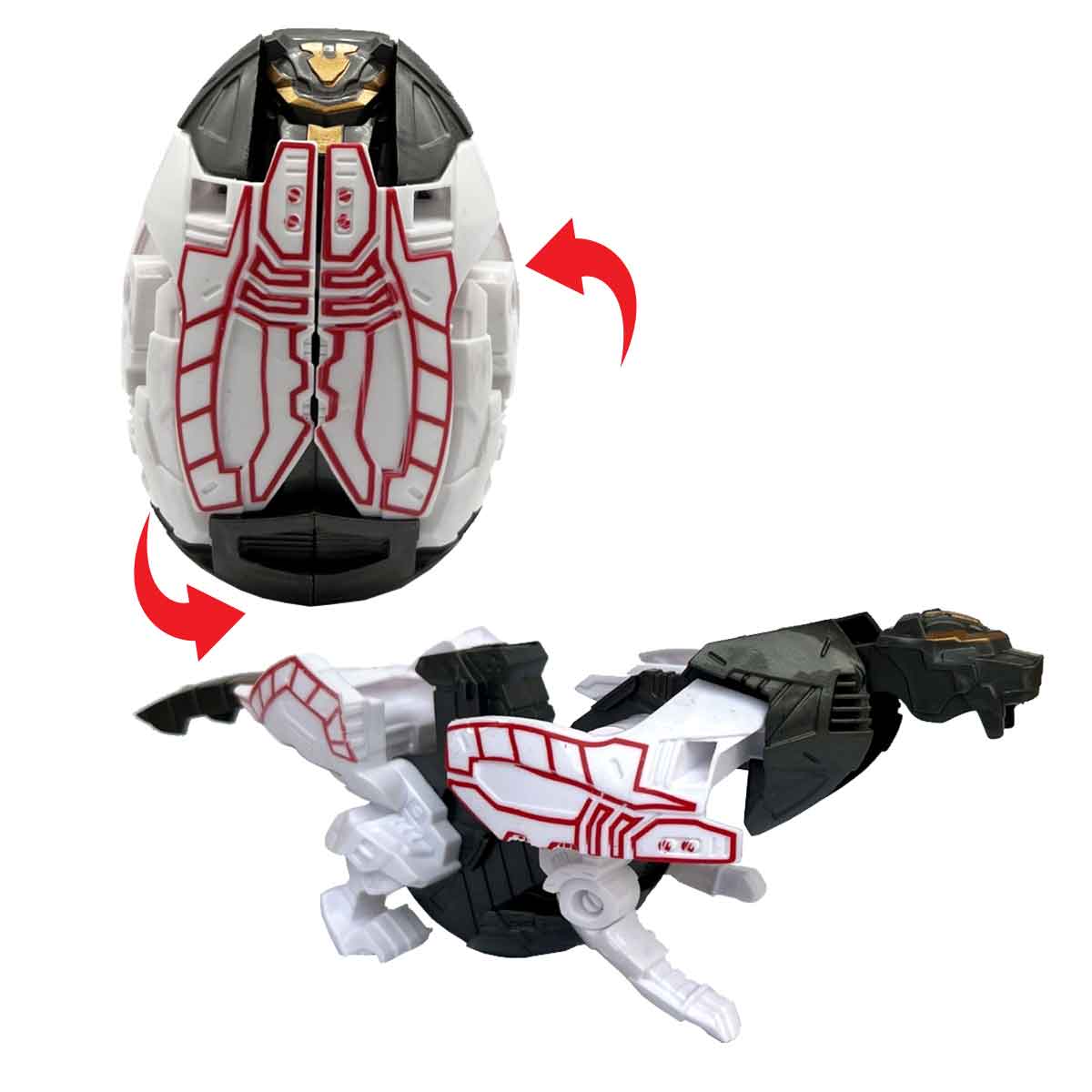 Transforming Dinosaur Surprise Eggs