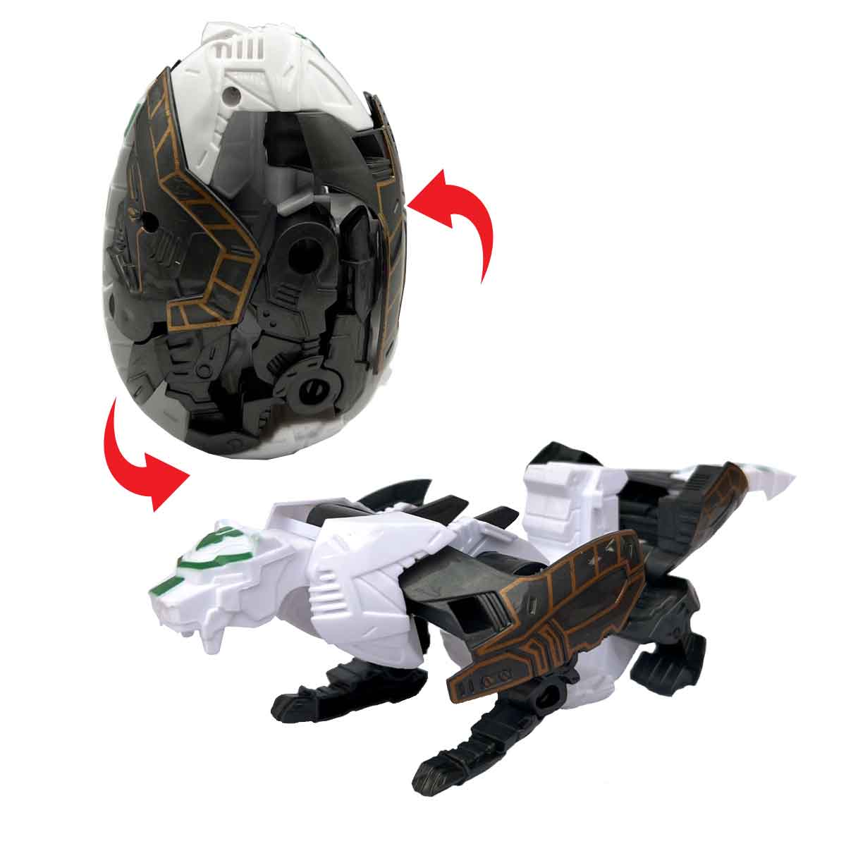 Transforming Dinosaur Surprise Eggs