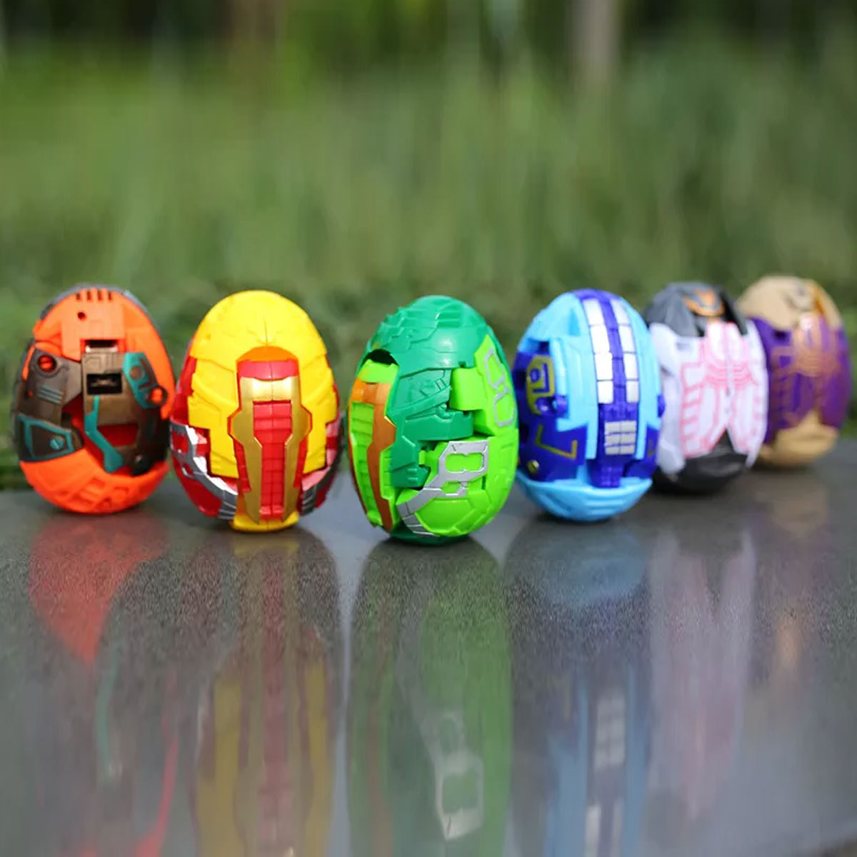 Transforming Dinosaur Surprise Eggs