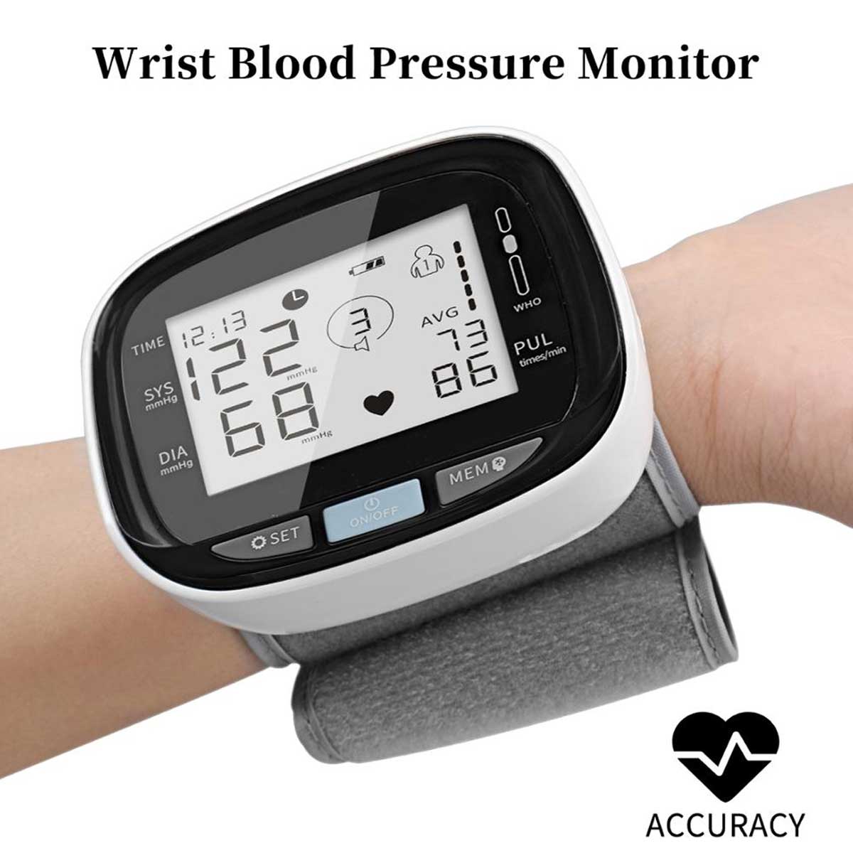 Wrist Blood Pressure / Heart Rate Monitor