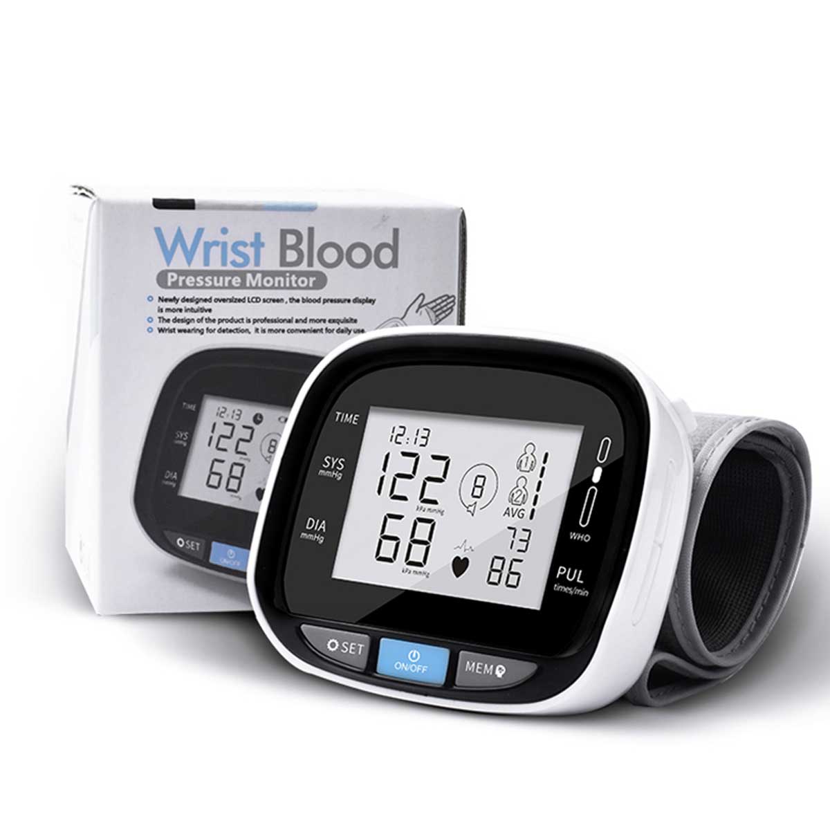 Wrist Blood Pressure / Heart Rate Monitor